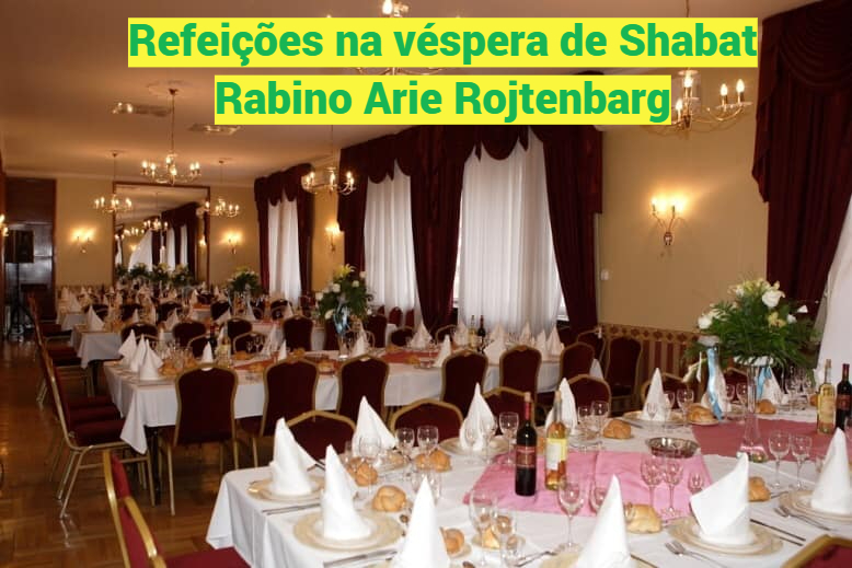 Refeições na véspera do Shabat